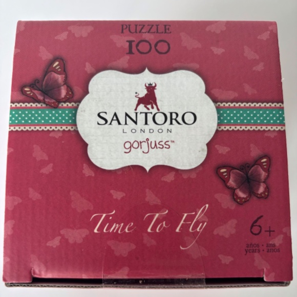 Brand New ! Educa Santoro London Gorjuss Puzzle - 100 pieces - Time to Fly - Picture 2 of 7